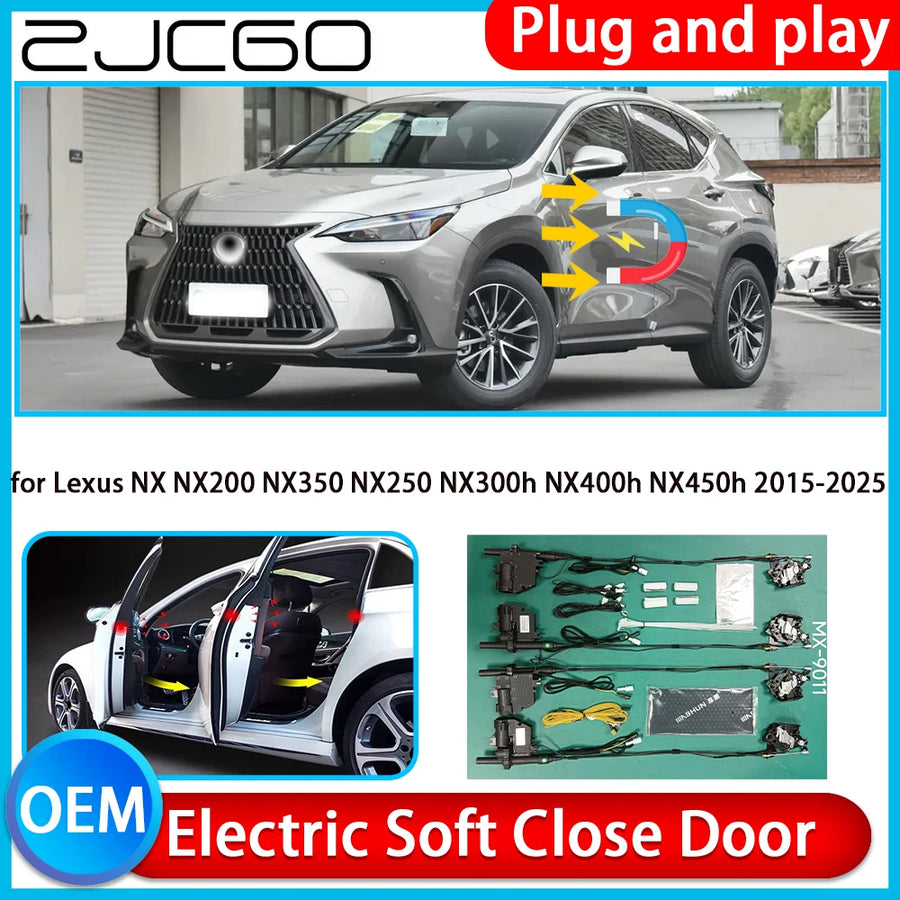 Automatic Electric Soft Close Door Kit for Lexus NX 2015-2025 Car Interior Accessory ZJCGO
