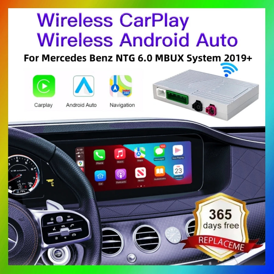 Wireless CarPlay Android Auto Retrofit Kit for Mercedes Benz CarPlay Retrofit Module ANYFAR