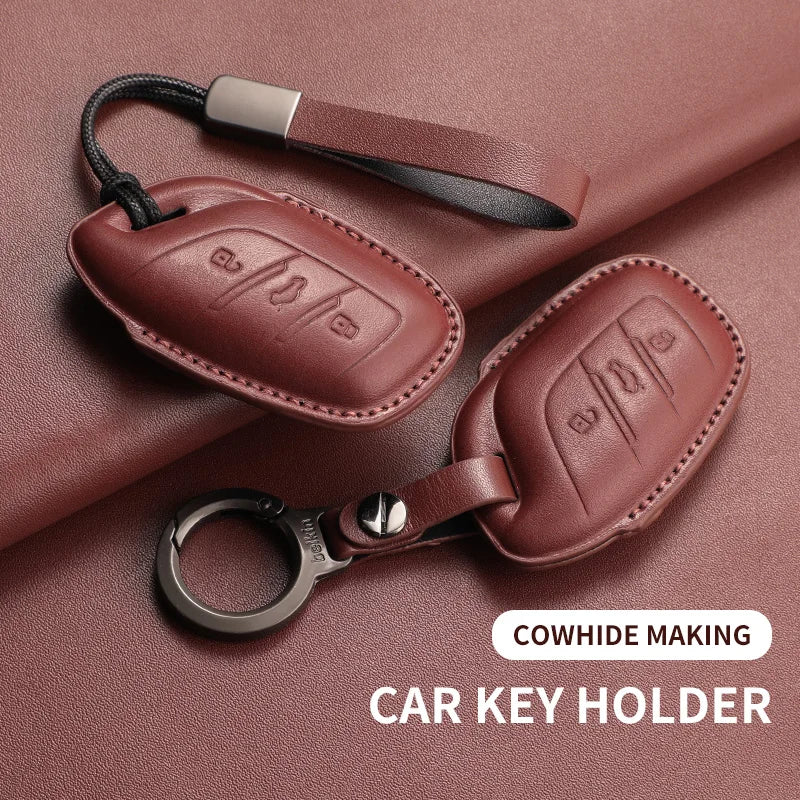Car Key Leather Case Cover For MG Car Keycase OEM