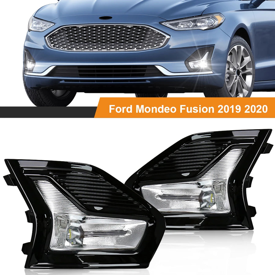 LED Fog Lamp Assembly for Ford Mondeo Fusion 2020 LED Ambient Light MAGIC COLORM