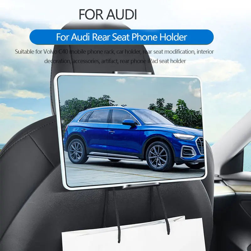 Rear Seat Tablet Mount Holder for Audi A3-A8 Car Interior Accessory LINGLUYANG