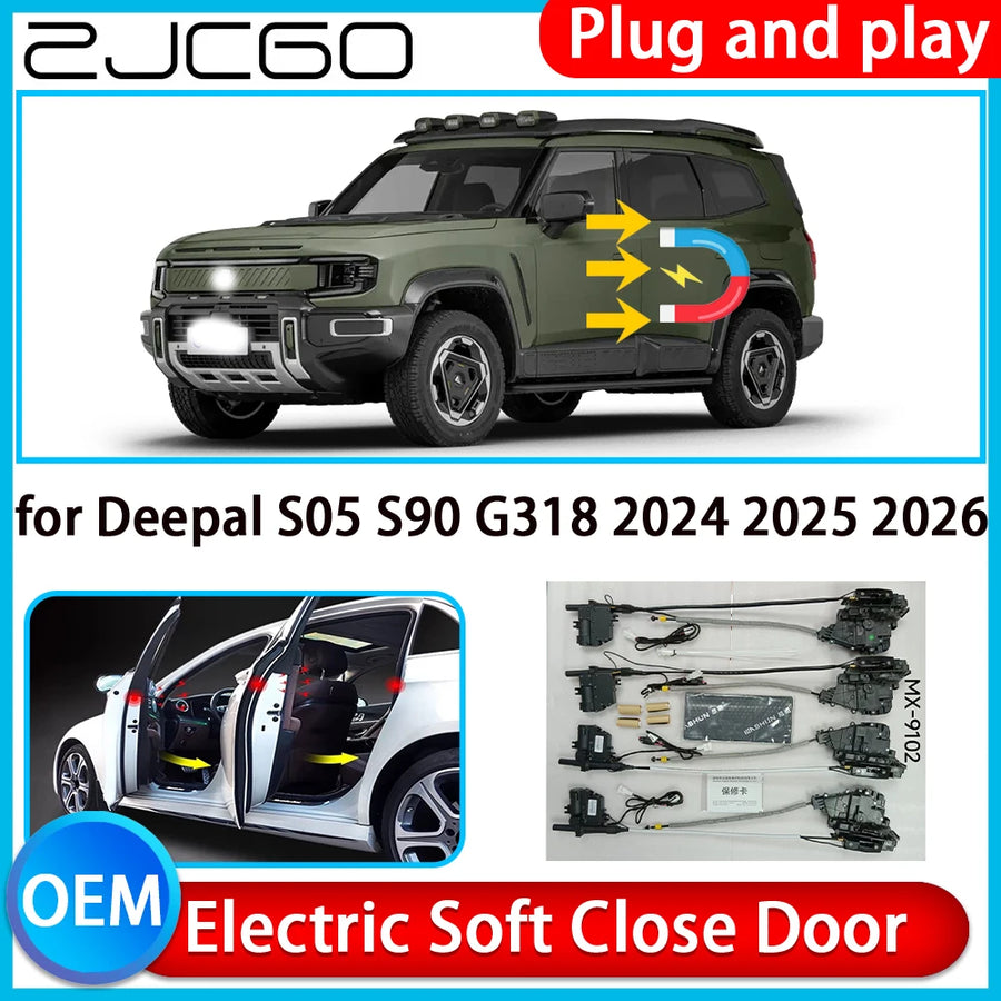 Automatic Soft Close Door Assist Kit for Deepal S05 S09 G318 Car Interior Accessory ZJCGO