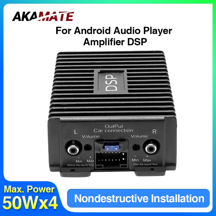 4-Channel DSP Amplifier for Android Car Radios Car Interior Accessory AKAMATE Default Title