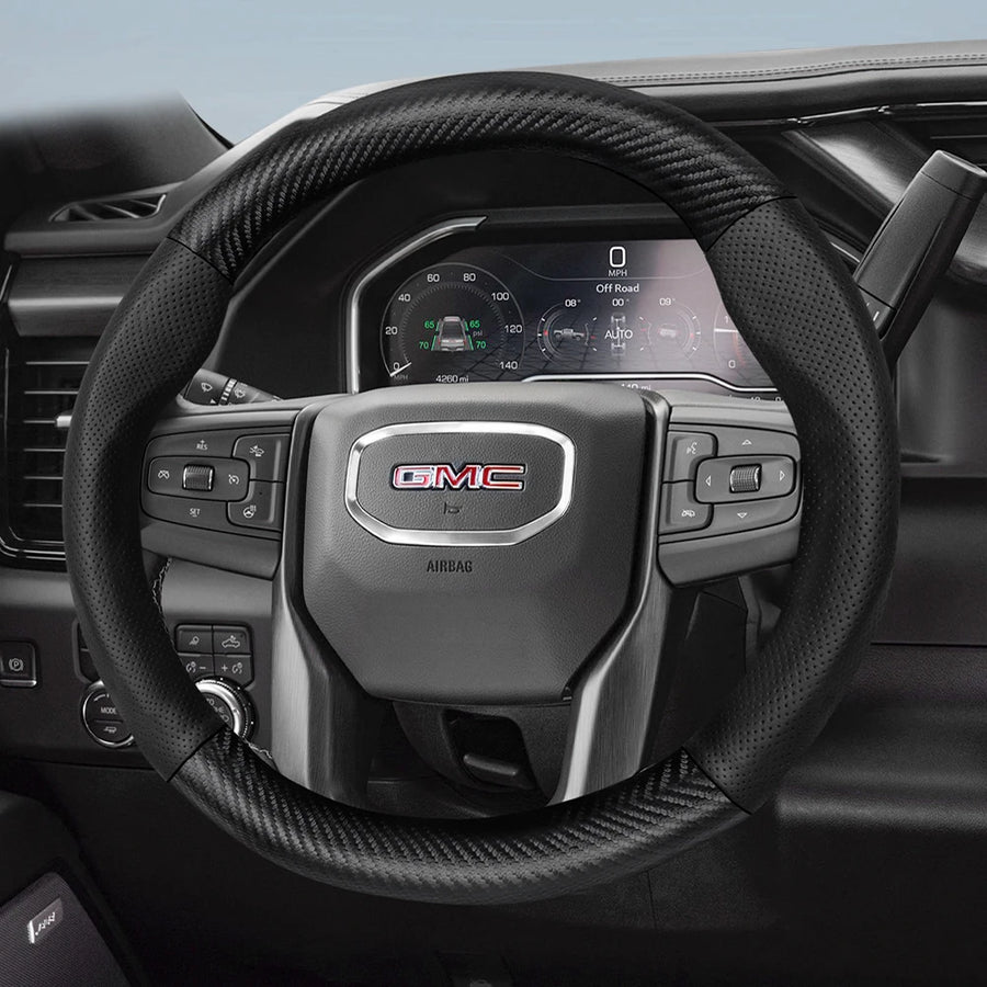 Breathable Leather Cover for GMC Sierra 1500 HD Car Interior Accessory Hocasen