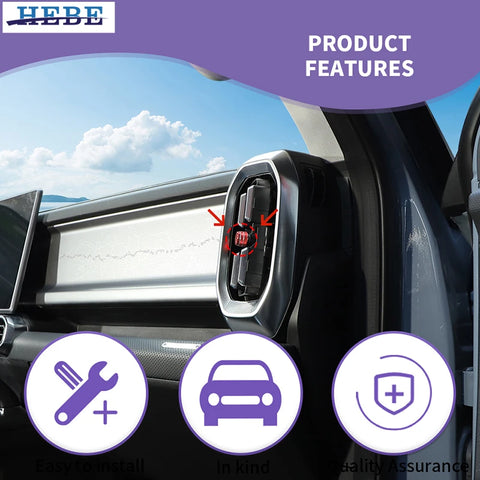 Vent Trim Ring Aluminum Alloy for Chery T2 2023 Car Interior Accessory HEBE