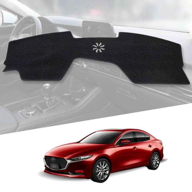 Anti-Slip Dashboard Cover Mat for Mazda 3 2019-2024 Dashboard Mat CATUSIKI