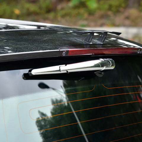 Chrome Rear Wiper Trim Cover for Smart 453 Car Interior Accessory GMUNI Silver 453 Fortwo