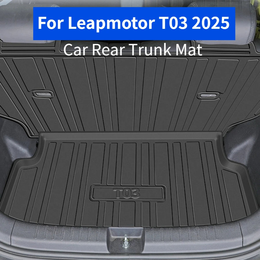Trunk Mat TPE Non-Slip for Leapmotor T03 Car Interior Accessory NONE