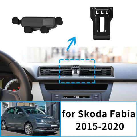 Adjustable Clip-On Phone Mount for Skoda Fabia 2015β2020 Car Phone Holder OEM