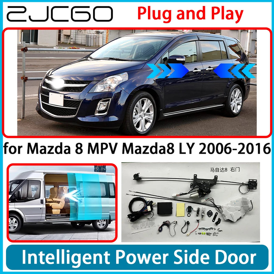 Automatic Power Sliding Door Retrofit Kit for Mazda 8 2006–2016 Car Interior Accessory ZJCGO
