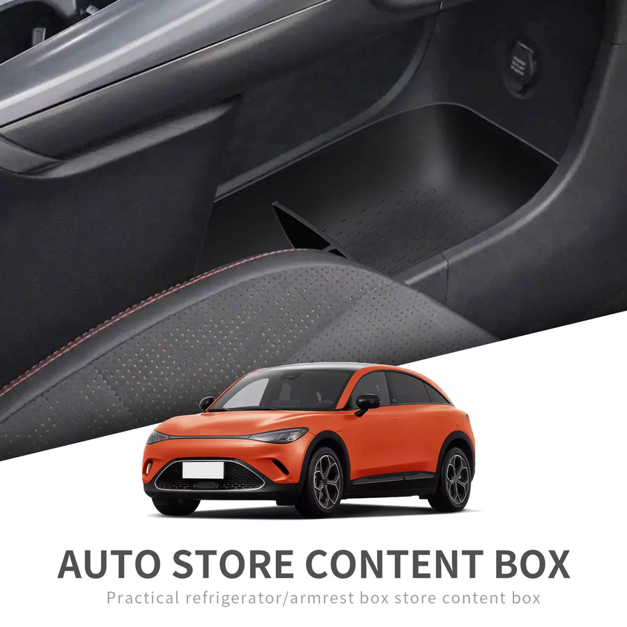 Smabee for Smart #3 Center Console Armrest Storage Box Car TPE Central Lower Layer Storage Tray Organizer Accessories Armrest