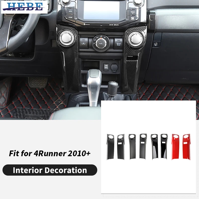 A/C Panel Decor Cover for Toyota 4Runner 2010-2023 Car Interior Accessory HEBE