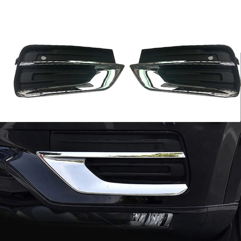 Styling Black Fog Light Frame Trim for Volvo XC90 2020 Car Interior Accessory LINGLUYANG