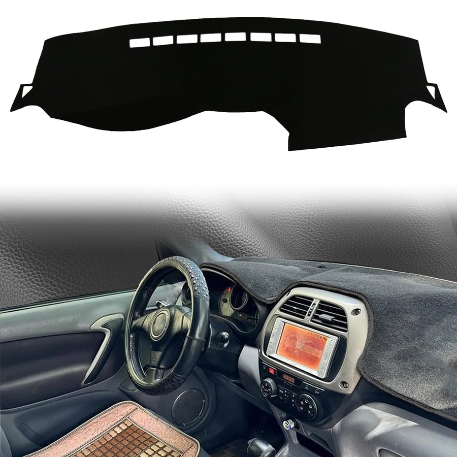 Plush Fabric Dashboard Sunshade for Toyota RAV4 2000–2005 Dashboard Mat CATUSIKI