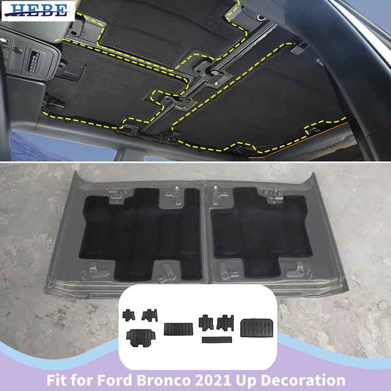 Roof Insulation Pad for Ford Bronco Car Interior Accessory HEBE