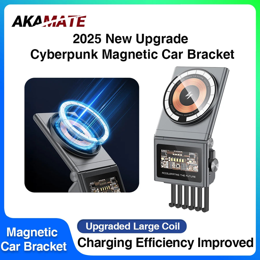 15W Magnetic Charging Stand for Tesla Model Car Interior Accessory OEM
