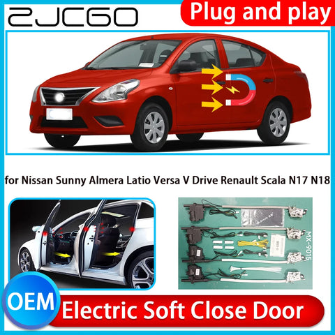 Automatic Electric Door Soft Close Kit for Nissan Sunny 2011-2024 Car Interior Accessory ZJCGO Default Title