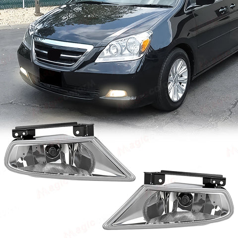 Fog Light Assembly Halogen for Honda Odyssey 2005-2007 Car Interior Accessory MAGIC COLORM