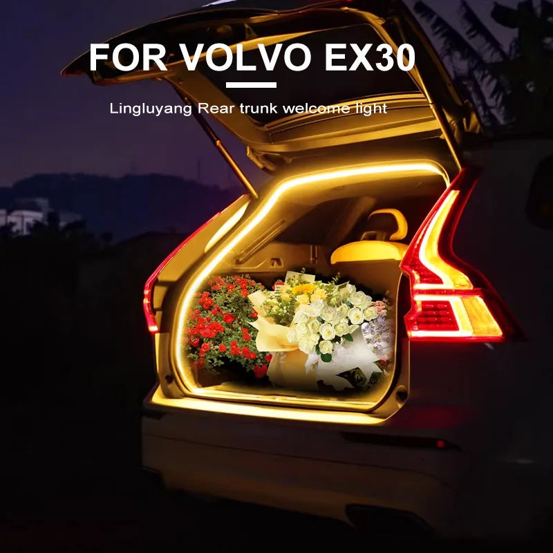 Trunk Ambient Light Kit for Volvo EX30 LED Ambient Light LINGLUYANG