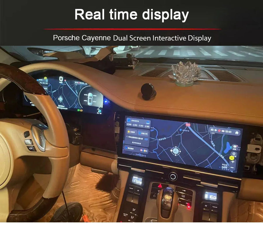 Digital LCD Instrument Cluster Display for Porsche Panamera 2010–2016 Android Head Unit Aotsr