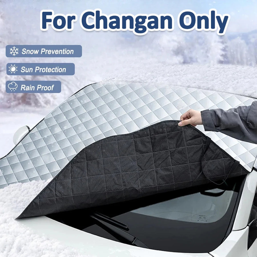 For Changan UNIT UNIK CS35PLUS CS55 PLUS CS75 Oshan X7 X5 Car Front Windshield Sunshade Prevention Snow Shield Waterproof Cov