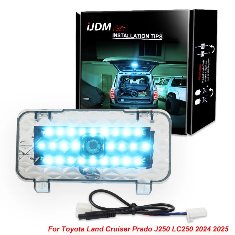 LED Cargo Area Light Touch Sensor for Toyota Prado 2024 Car Interior Accessory iJDM