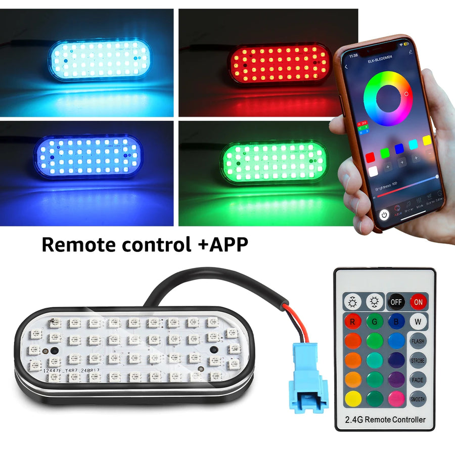 RGB Trunk Light for Tesla Model Y 2021-2024 LED Ambient Light MAGIC COLORM RGB 1x Trunk Light
