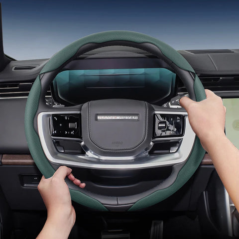 Breathable Segmented Leather Cover Land Rover Car Interior Accessory Hocasen