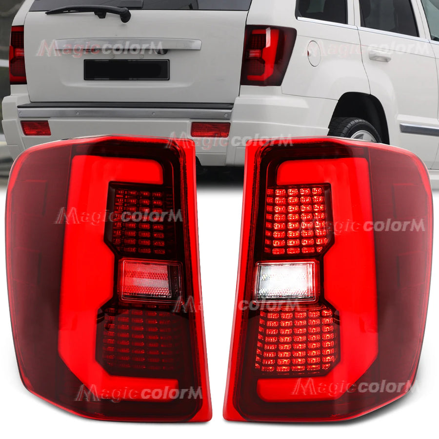 LED Tail Light Assembly for Jeep Grand Cherokee 1999-2004 Car Interior Accessory MAGIC COLORM