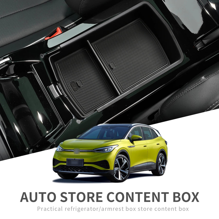 Smabee Car Armrest Storage Box for VW ID.6 Car Interior Accessory OEM