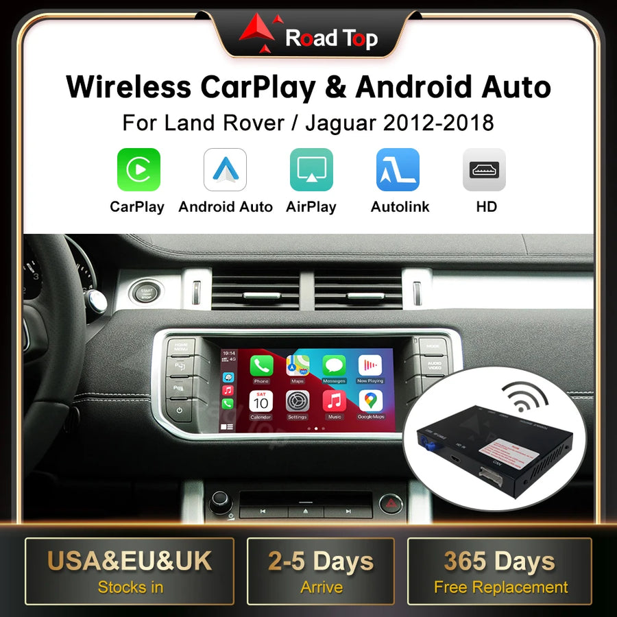 Wireless CarPlay Android Auto Retrofit Module for Land Rover CarPlay Retrofit Module wincago