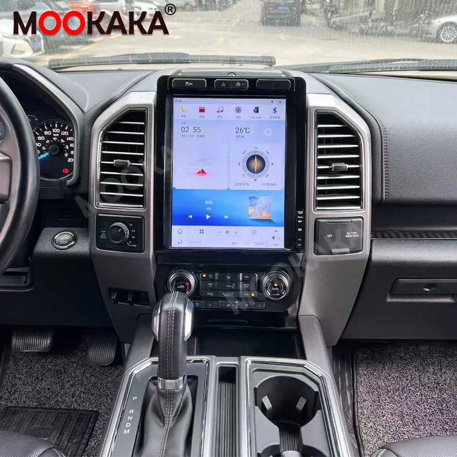 12.1-Inch Android Head Unit for Ford F-150 2015–2020 Android Head Unit Aotsr 8GB 256GB ROM Eight Core