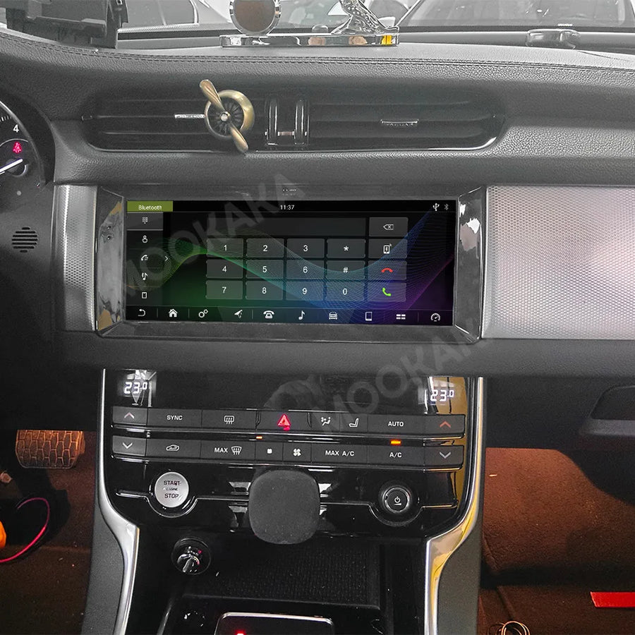 10.25" Android 14 Navigation System for Jaguar XF 2016–2019 Android Head Unit Aotsr 8GB 128GB Eight Core