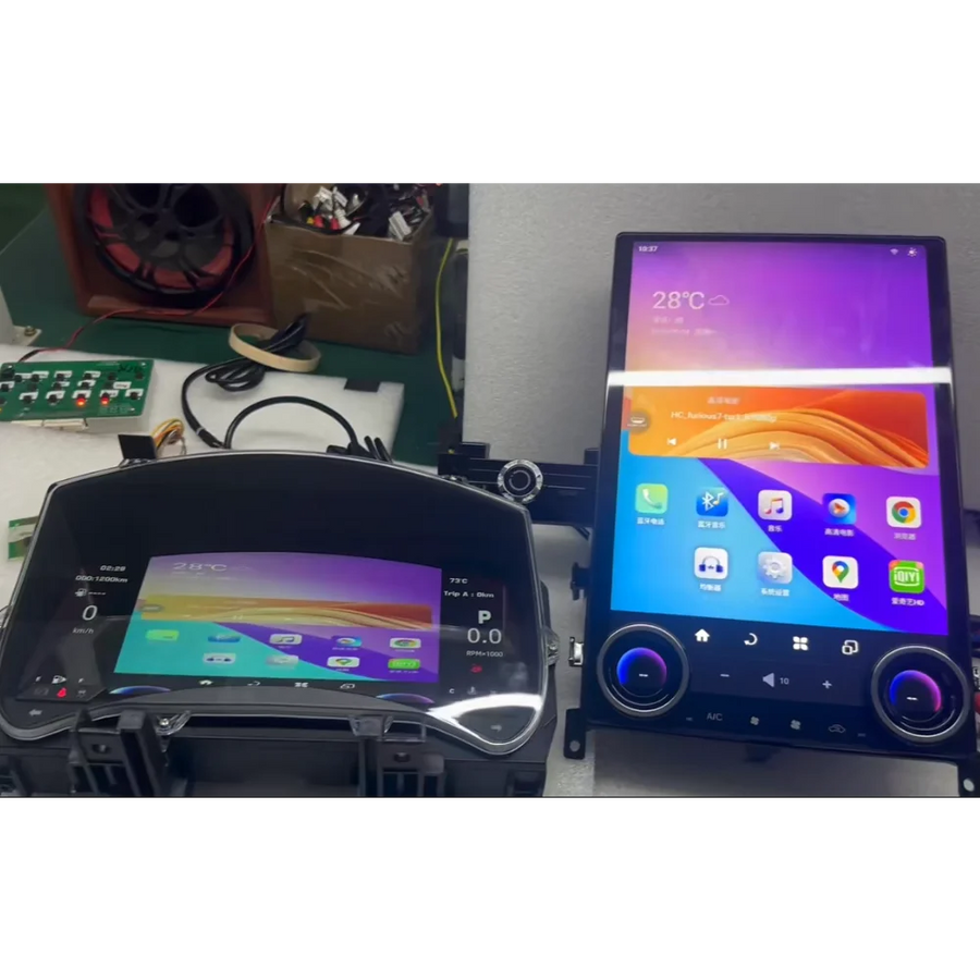 LCD Digital Instrument Panel for Nissan GT-R 2007–2024 Android Head Unit Aotsr