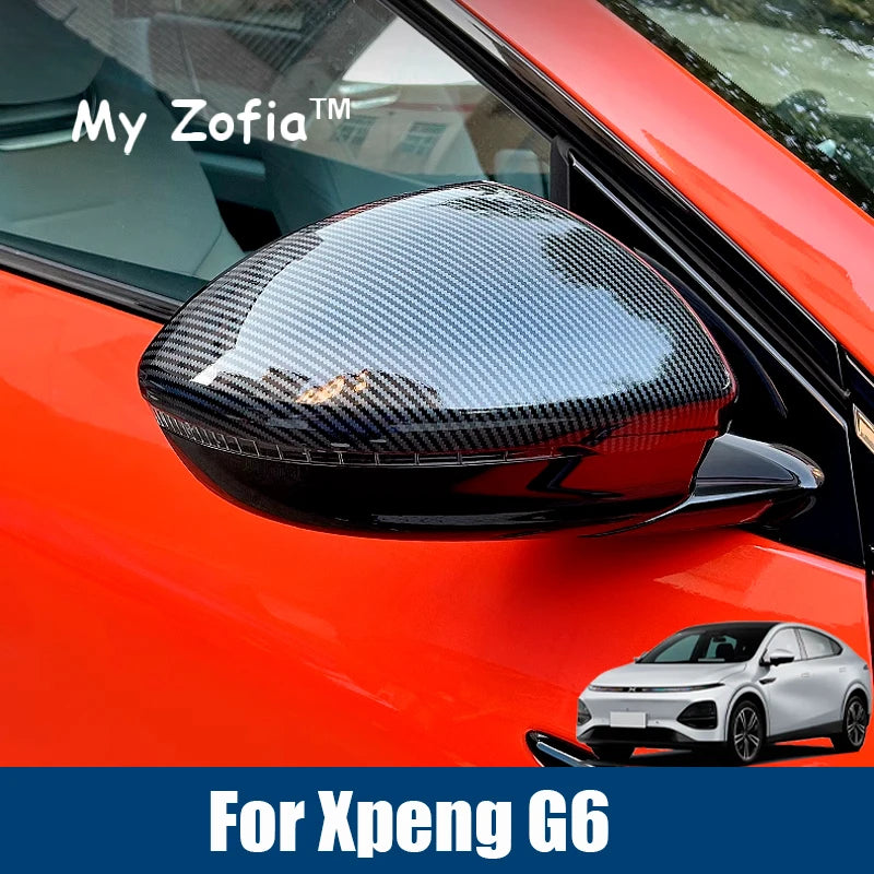 For Xpeng G6 2024 2025 2026 Car Rearview Mirror Protective Cover Reverse Mirror Anti Scratch Shell Modification Accessories C
