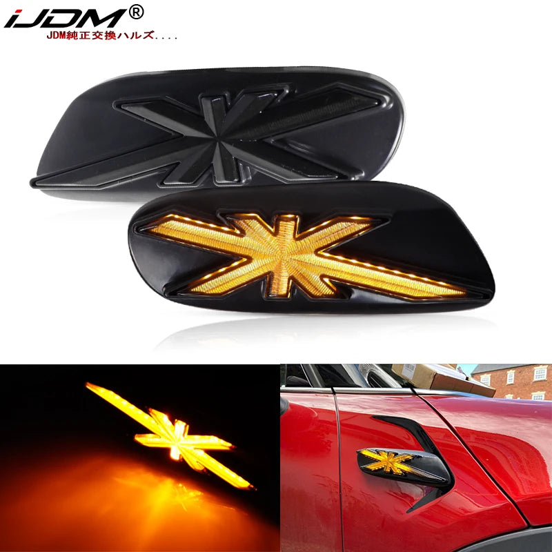 LED Ambient Light Amber Sequential Turn Signal for MINI Cooper (F55/F56/F57) LED Ambient Light iJDM