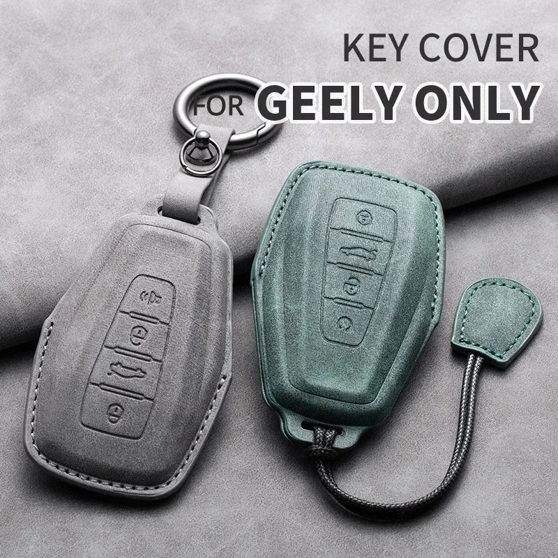 Car Key Case Cover Shell For Geely Emgrand X6 X7 Car Interior Accessory OEM