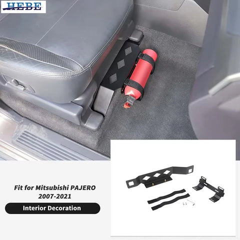 Front Seat Extinguisher Bracket for Mitsubishi Pajero Car Interior Accessory HEBE