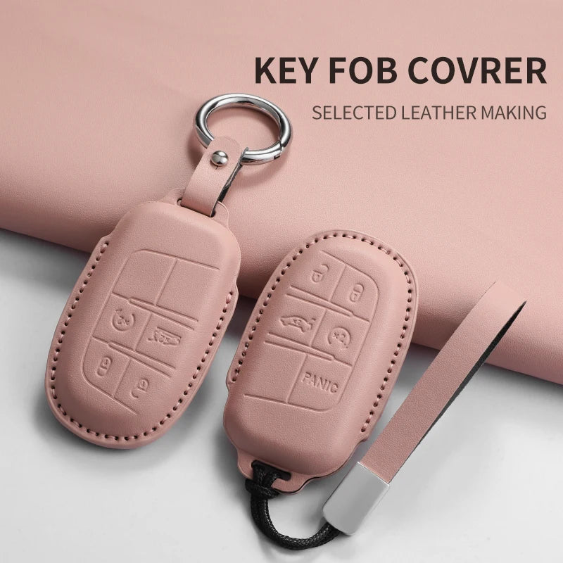 Car Key Cover Case Protective Shell Fob For Jeep Renegade Compass Grand Cherokee For Chrysler 300c Wrangler Dodge Car Key Cov
