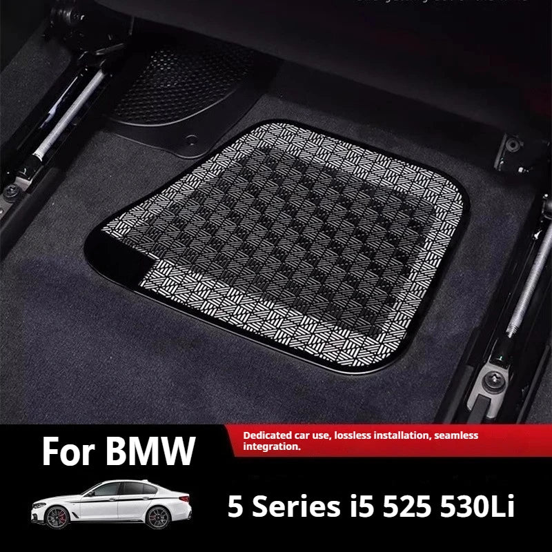 For BMW 5 Series i5 525 530Li 2024 2025 Under-Seat Air Vent Protection Cover Dust Shield Decoration Interior Mouldings OEM
