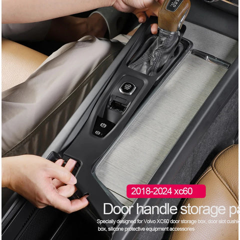 Silicone Anti-Scratch Gear Shift Pad for Volvo S60 Car Interior Accessory LINGLUYANG