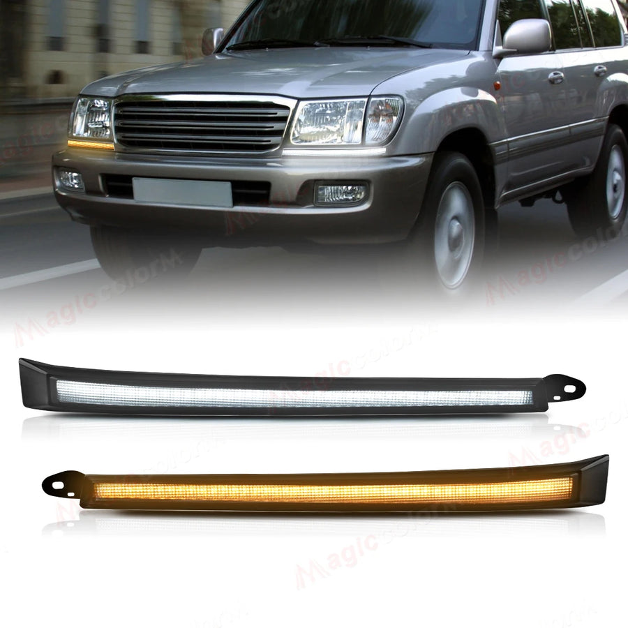 LED DRL with Animation for Toyota Land Cruiser 1998-2007 LED Ambient Light MAGIC COLORM