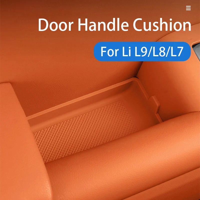 For Li Lixiang L7 L8 L9 2022-2023 Car Door Inner Handle Door Bowl Storage Pad Anti-scratch Protection Pad Car Interior Access