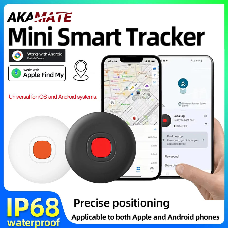 Mini Smart Tag Tracker for Android and iOS Phones Car Interior Accessory OEM