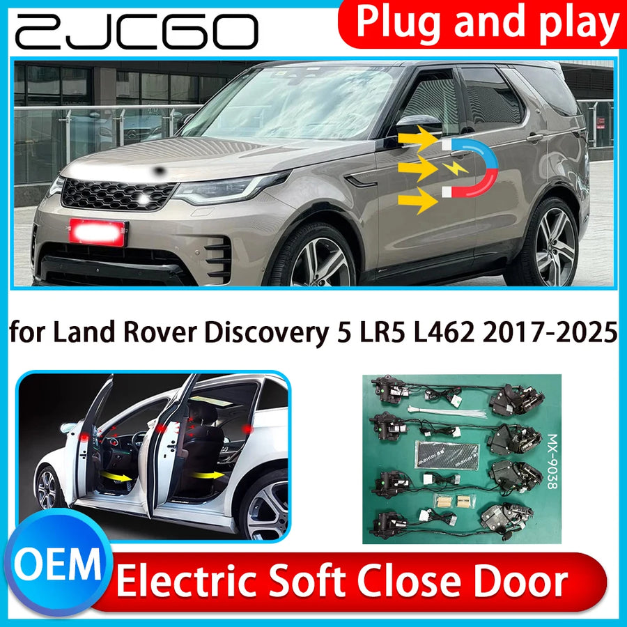 Electric Soft Close Door Kit for Land Rover Discovery 5 2017–2025 Car Interior Accessory ZJCGO Default Title