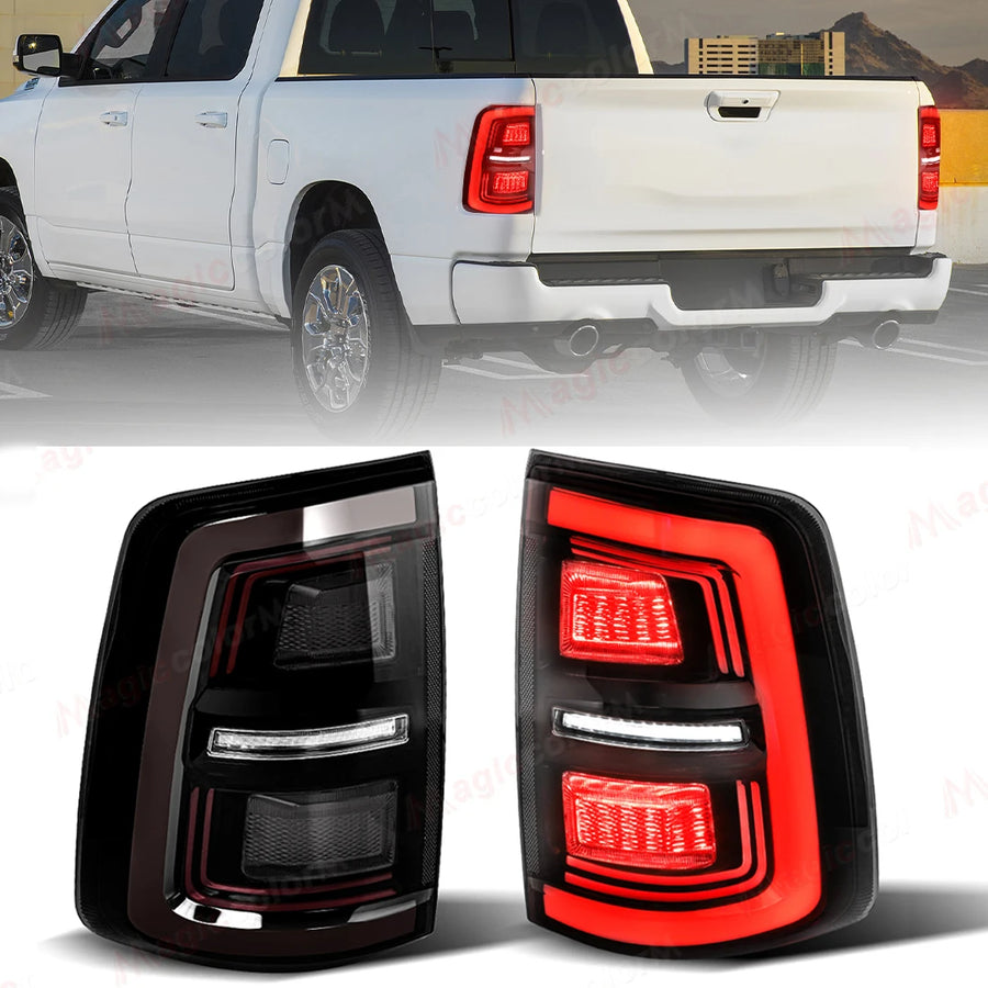 LED Tail Light Assembly for Dodge Ram 2009-2018 Tail Light Assembly MAGIC COLORM