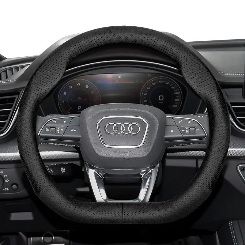 Ultra-Thin Leather Cover for Audi A4 B8 A6 C6 A3 Car Interior Accessory Hocasen