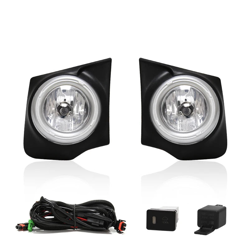 Halogen Fog Light Kit for Mitsubishi Triton 2015-2018 Fog Light Assembly MAGIC COLORM