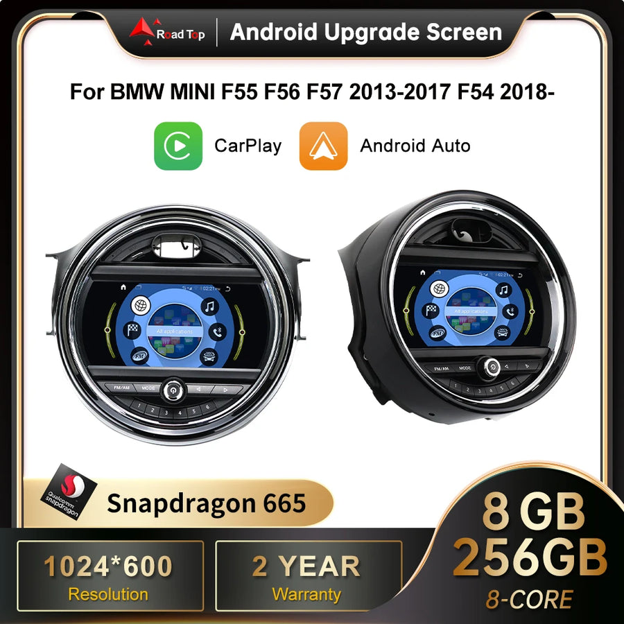 9-Inch Android 13 Multimedia Player for MINI F54 F55 F56 Android Head Unit wincago