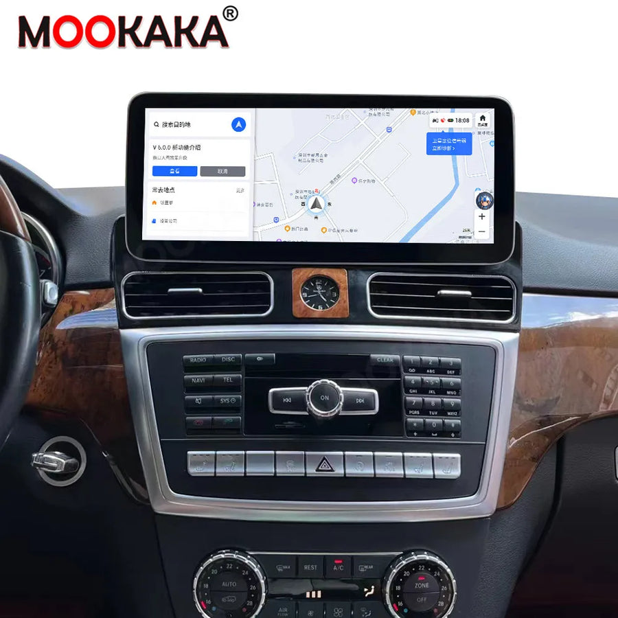Android 13 Multimedia Navigation System for Mercedes-Benz Android Head Unit Aotsr 4G64GB Carplay Dsp Eight Core